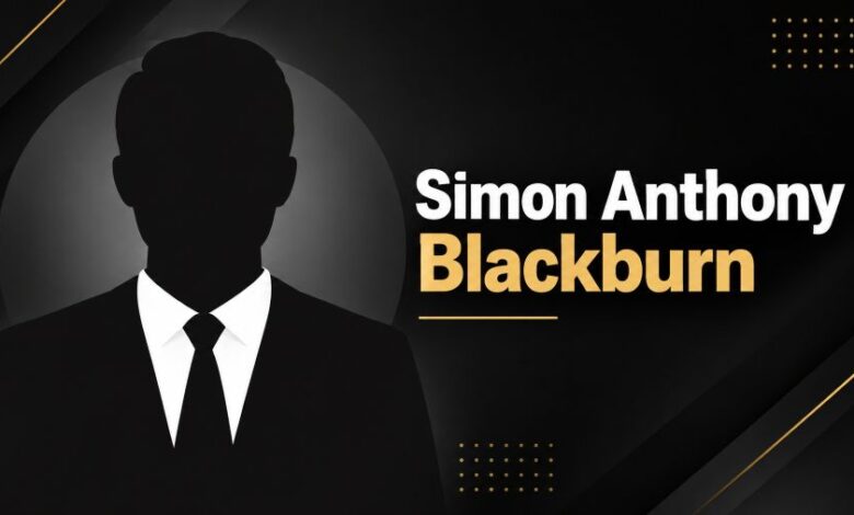 Simon Anthony Blackburn, son of Tony Blackburn and Tessa Wyatt