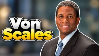Von Scales, former college basketball player and husband of Trina Braxton
